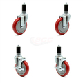 Service Caster Regency Work Table Caster Replacement Set REG-EX20S514-PPUB-RED-112-2-TLB-2